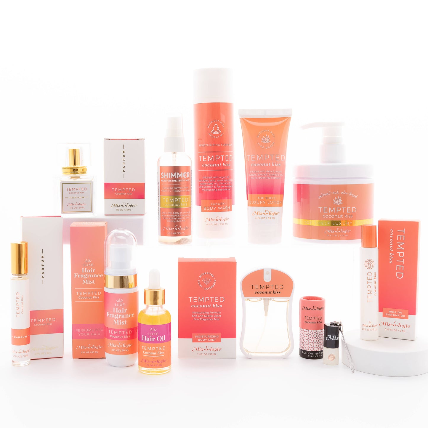 Tempted (coconut kiss) - Rollerball Perfume Oil Roll-On