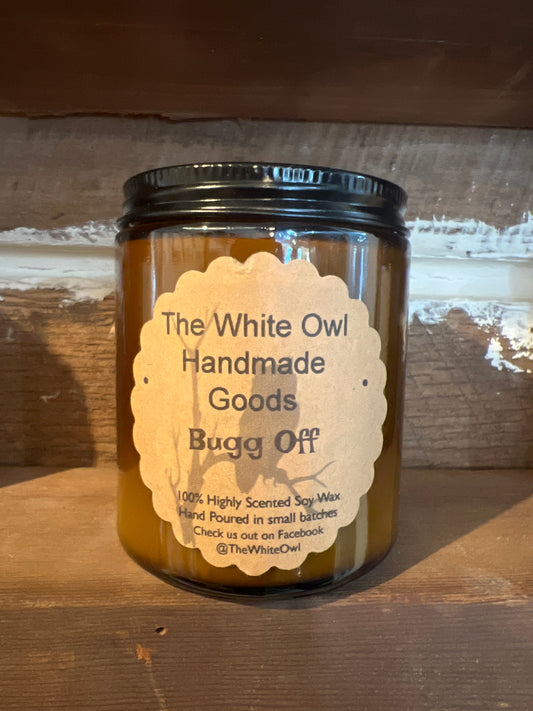 Bugg Off Candle
