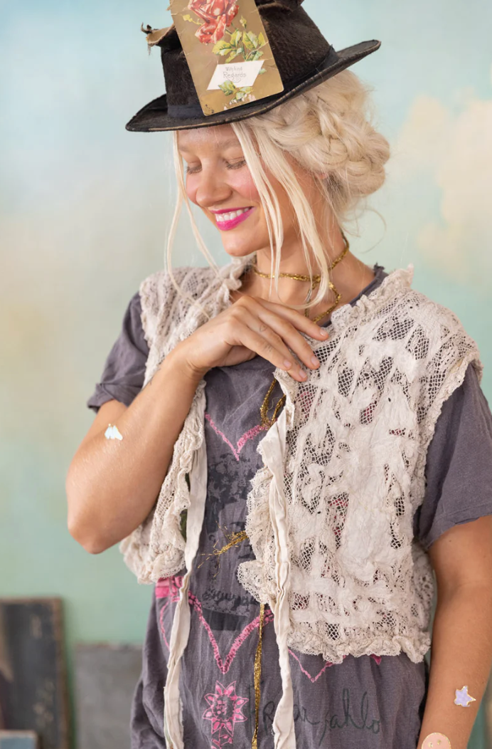 Crochet Idahlia Vest - Moonlight