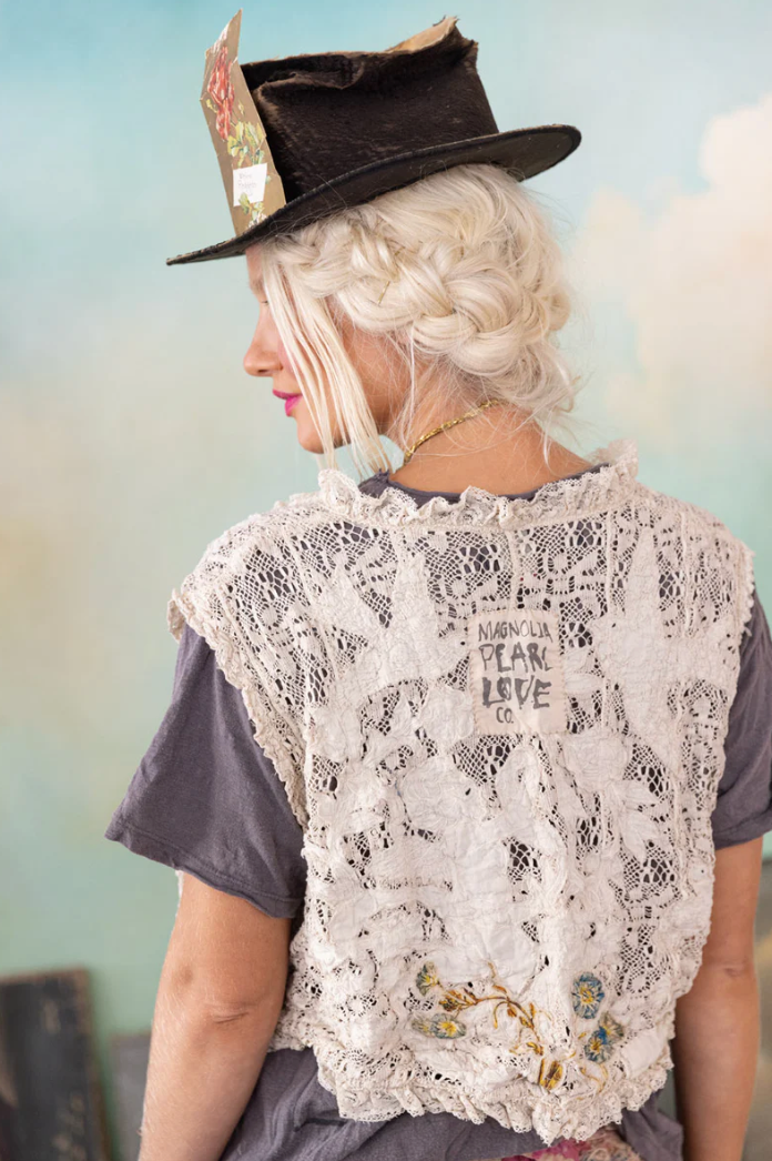 Crochet Idahlia Vest - Moonlight