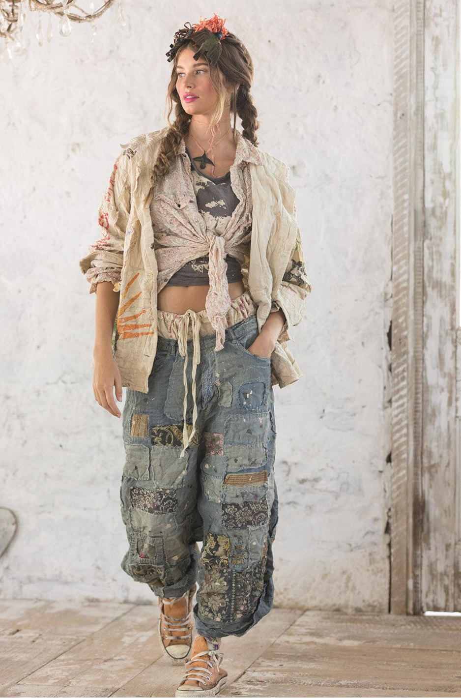Linen Dani Blues Denim - Washed Indigo