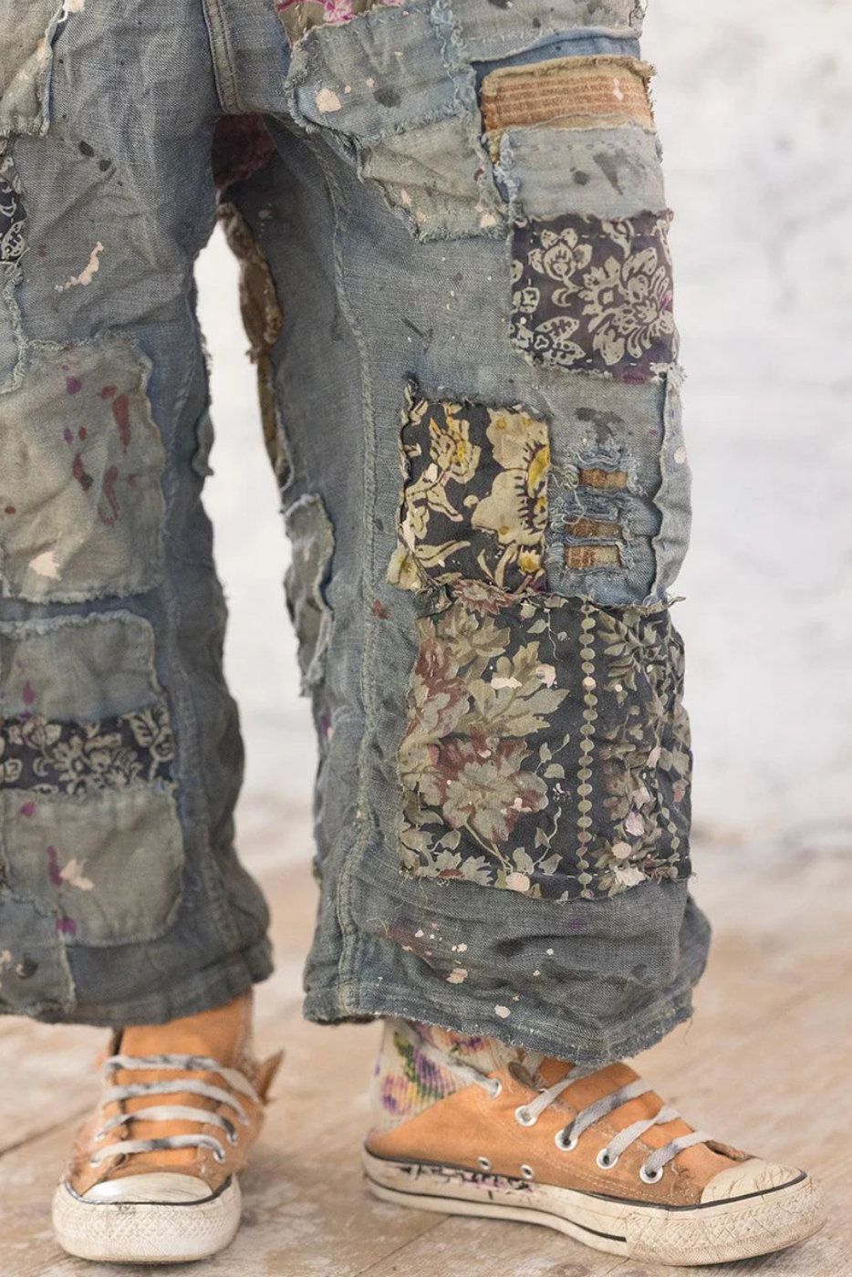 Linen Dani Blues Denim - Washed Indigo
