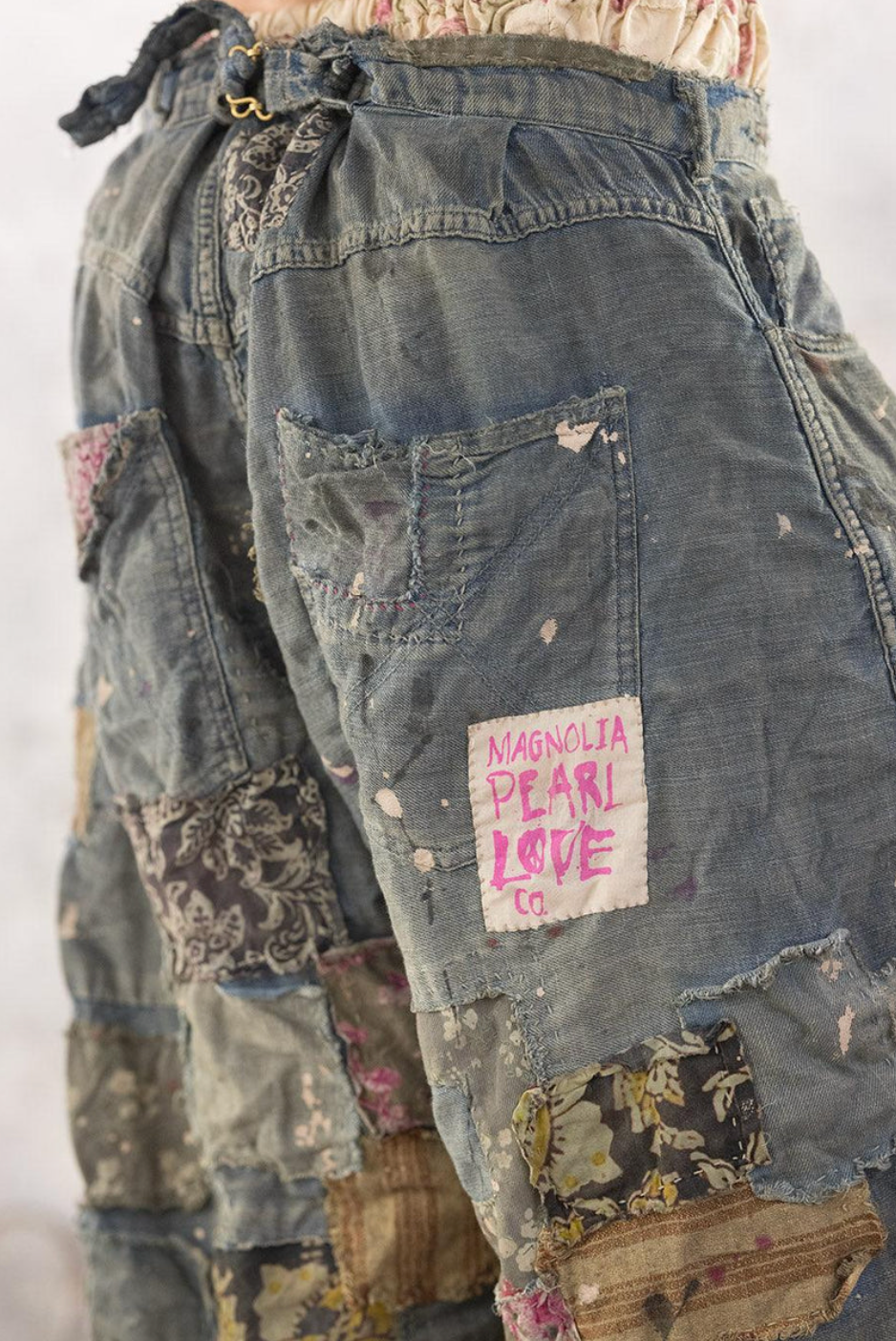 Linen Dani Blues Denim - Washed Indigo
