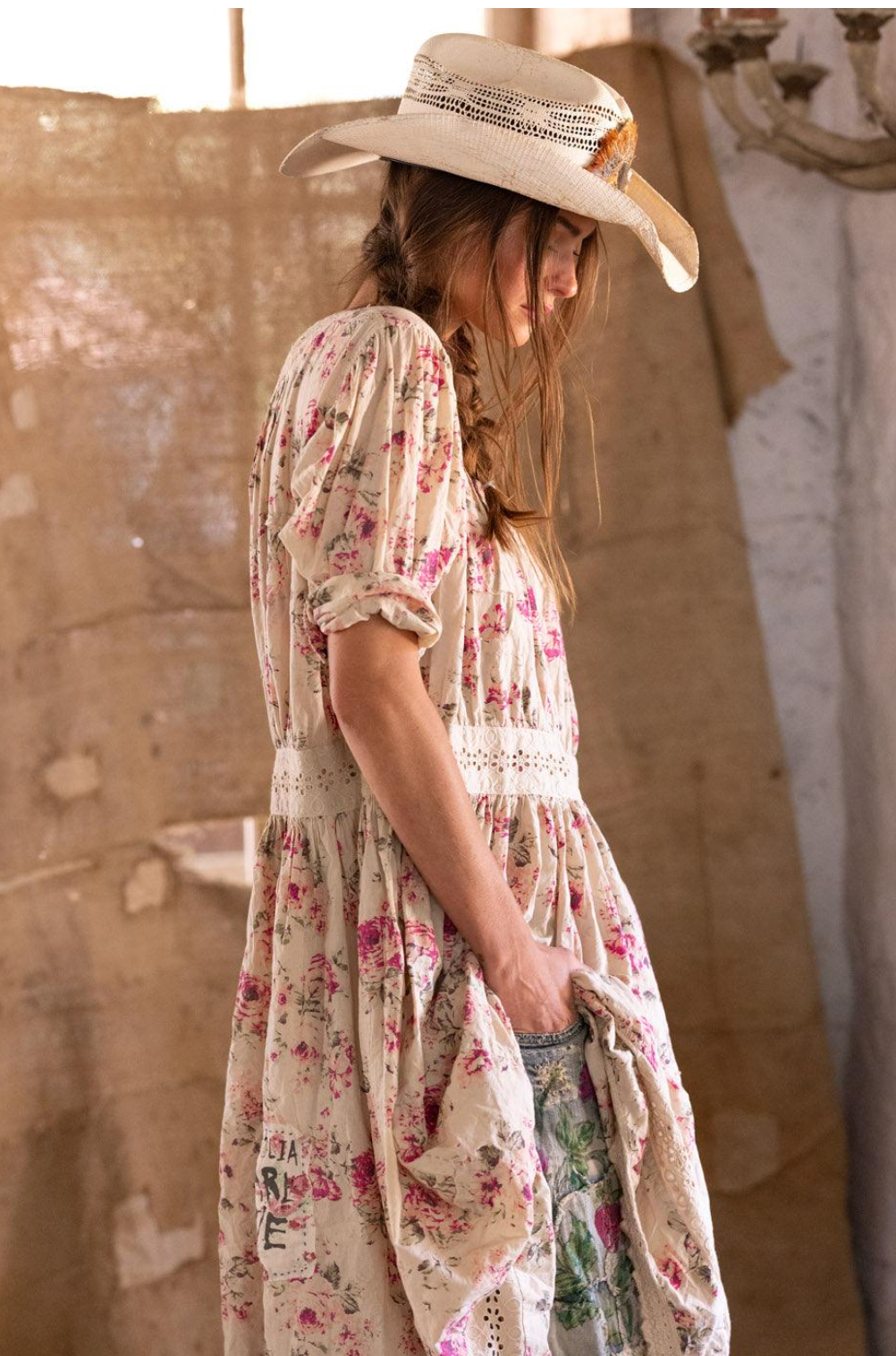 Donby Dress - Cupid Rose