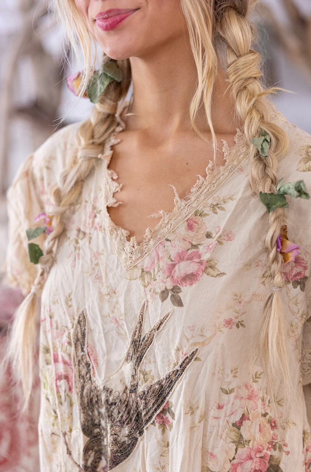 Floral Ada Lovelace Dress - Cottagebird
