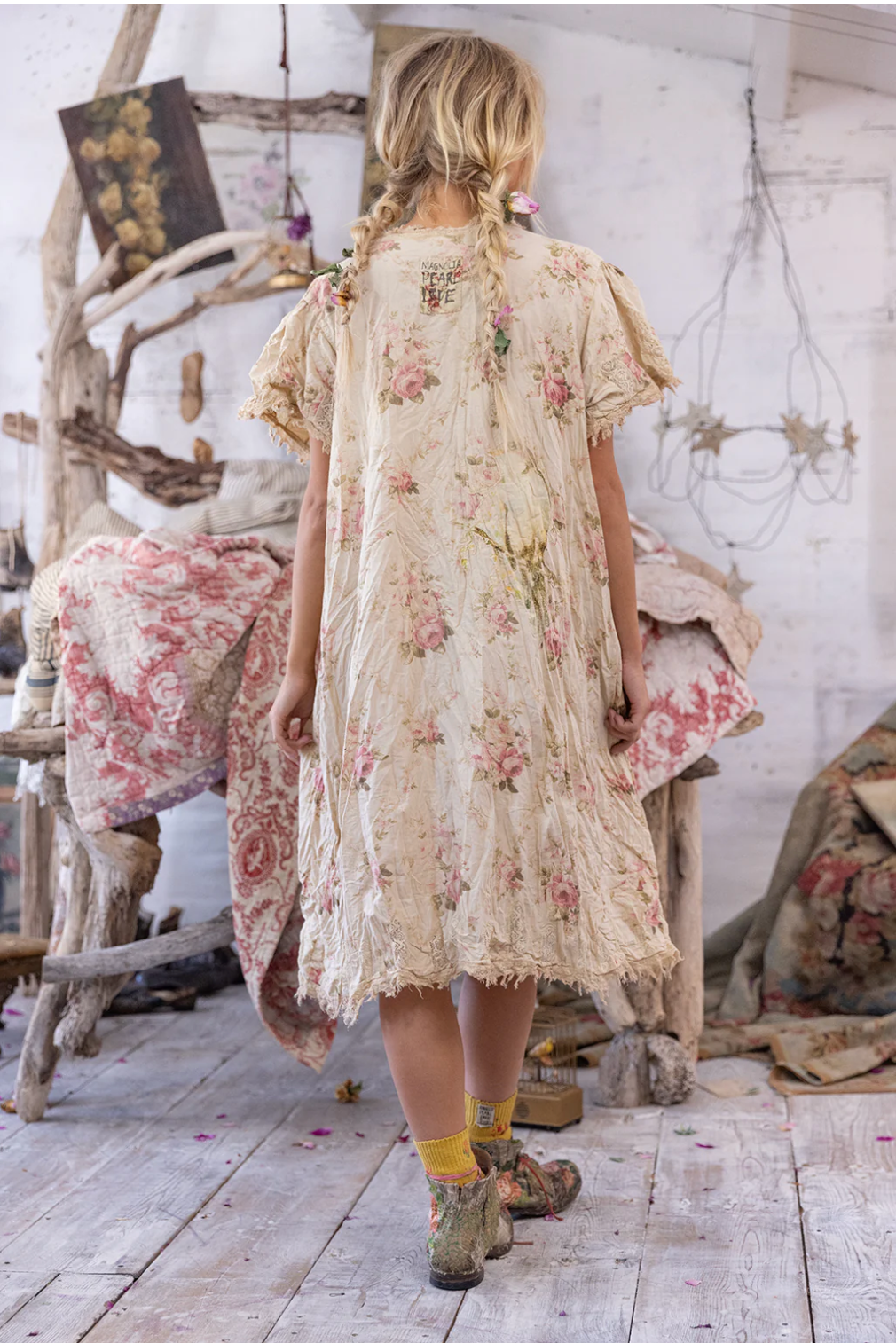 Floral Ada Lovelace Dress - Cottagebird