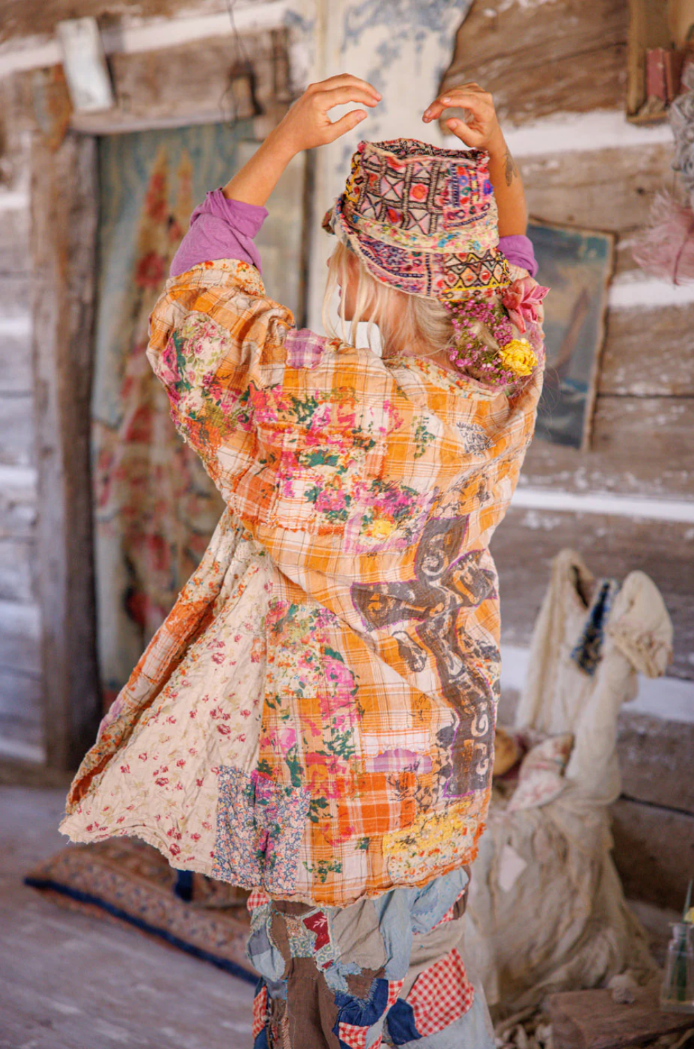 Black Sabbath Trust Hippie Kimono - Memphis