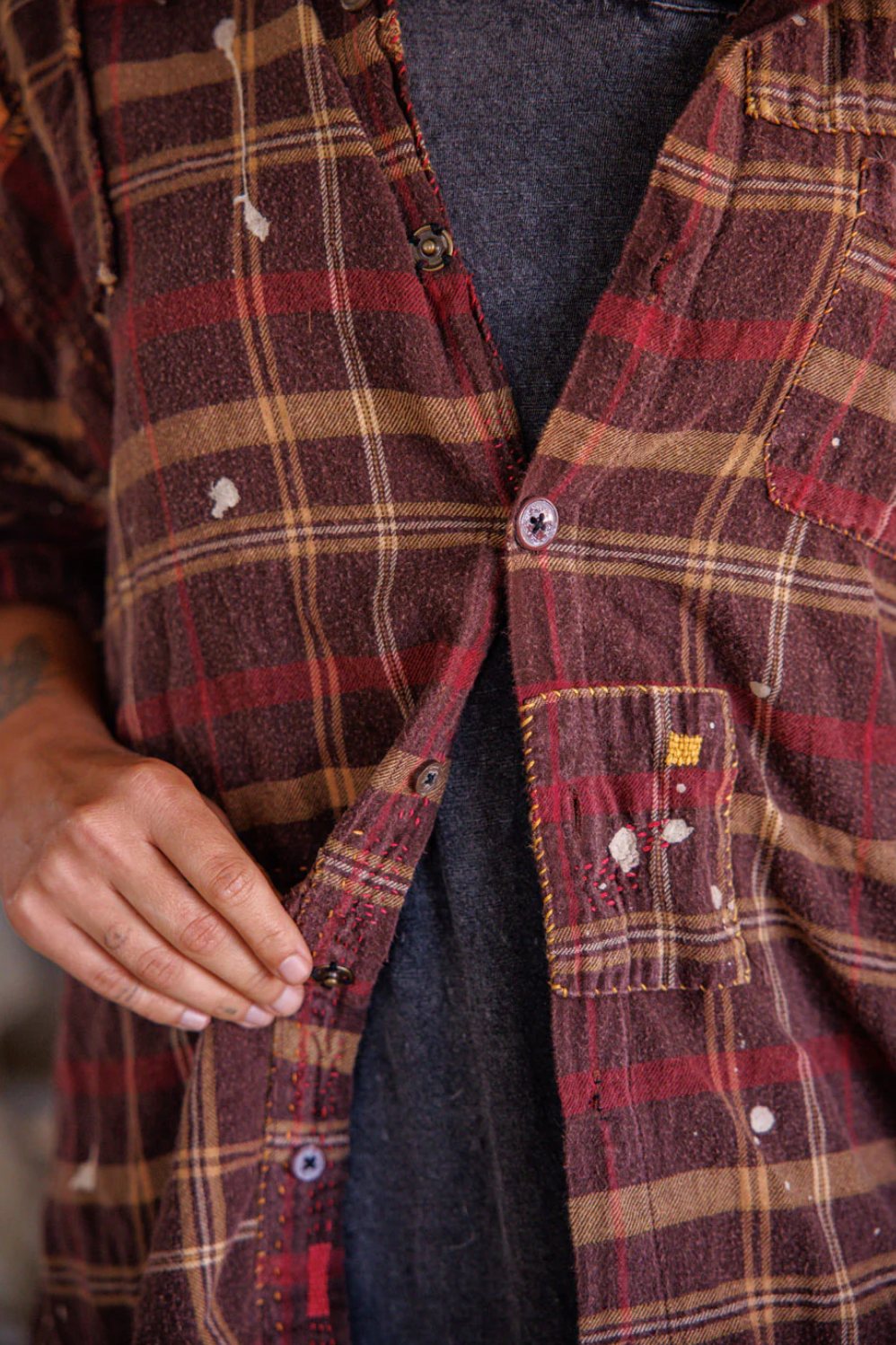 Check Adison Workshirt - Strumbella