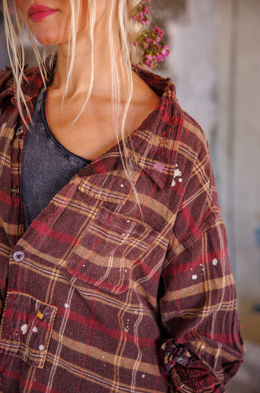 Check Adison Workshirt - Strumbella