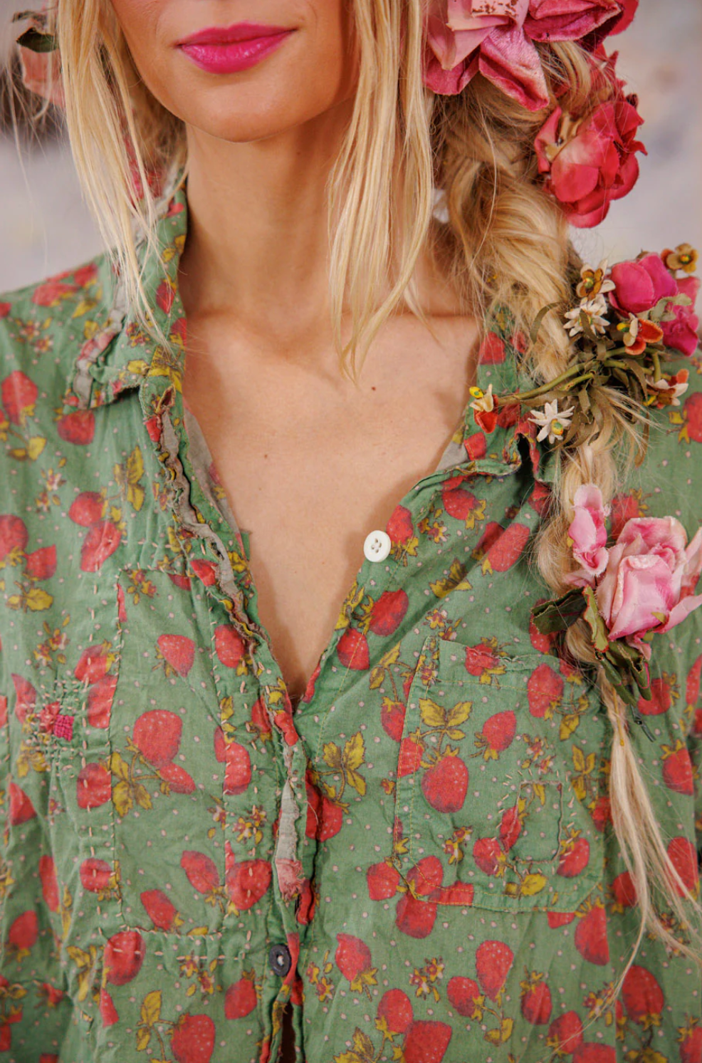 Adison Workshirt - Berry Blues