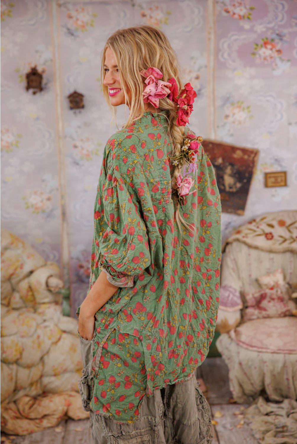Adison Workshirt - Berry Blues