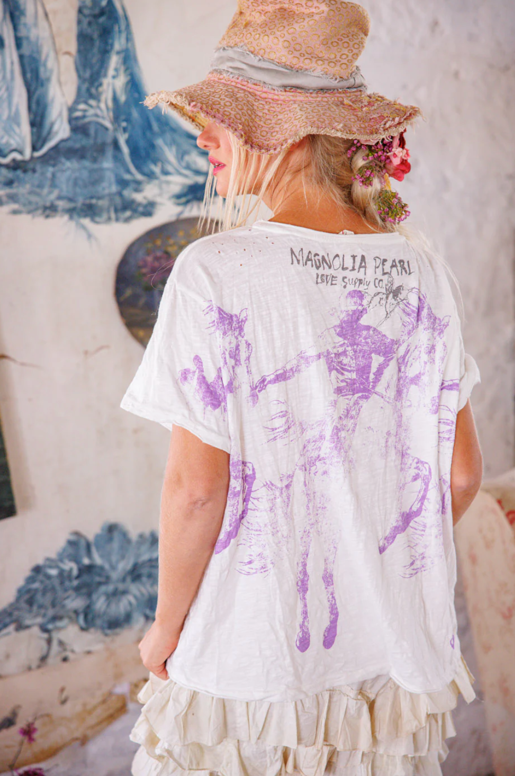 Texas Cowboy Boyfriend Tee - Carousel