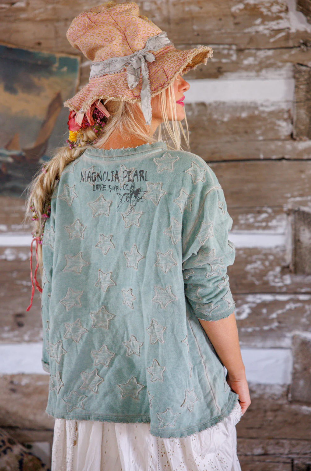 Little Star Hermosa Sweatshirt - Garden Sage
