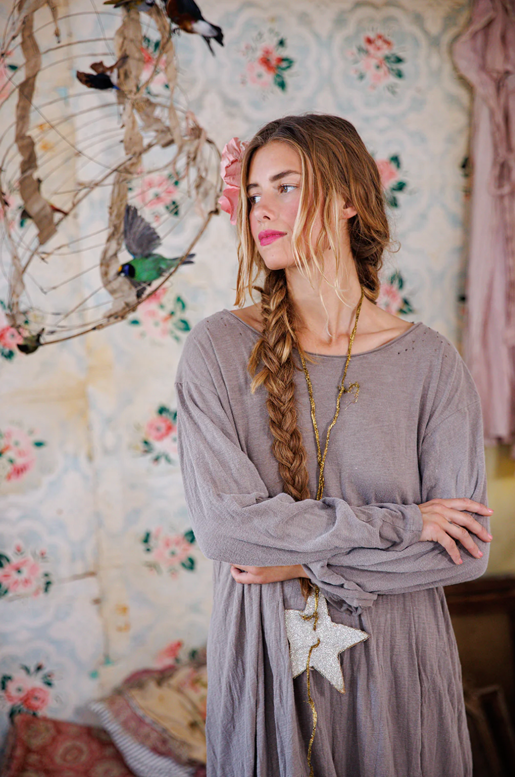 Viggo Tee Dress - Mineral