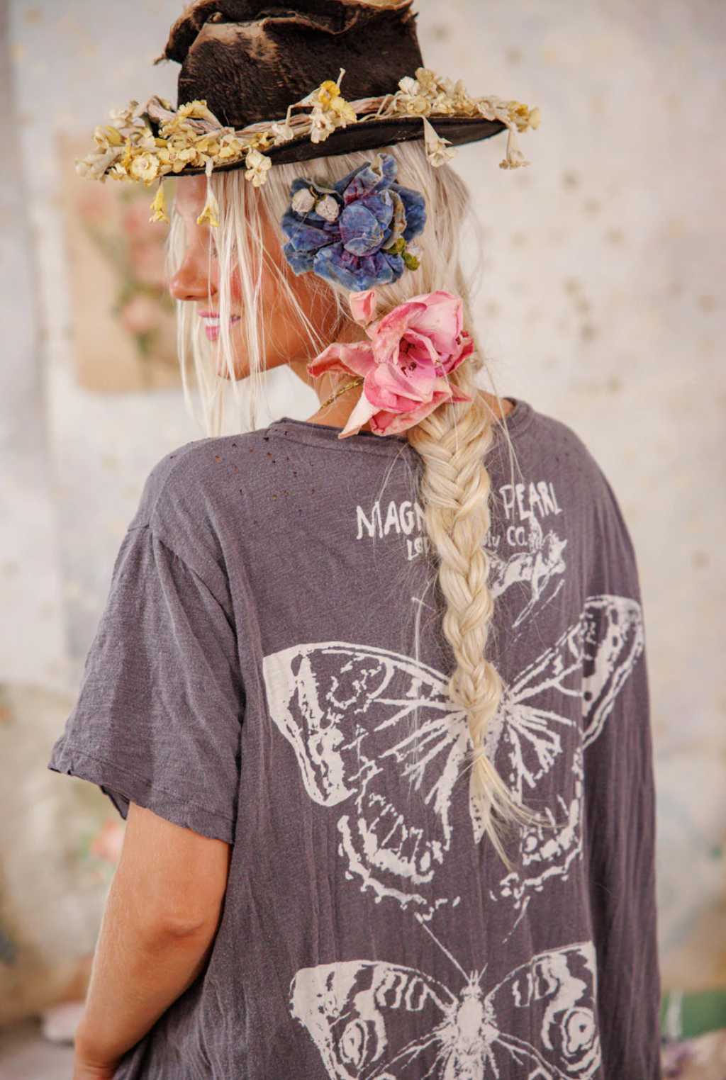 Butterfly Totem Tee Dress - Ozzy