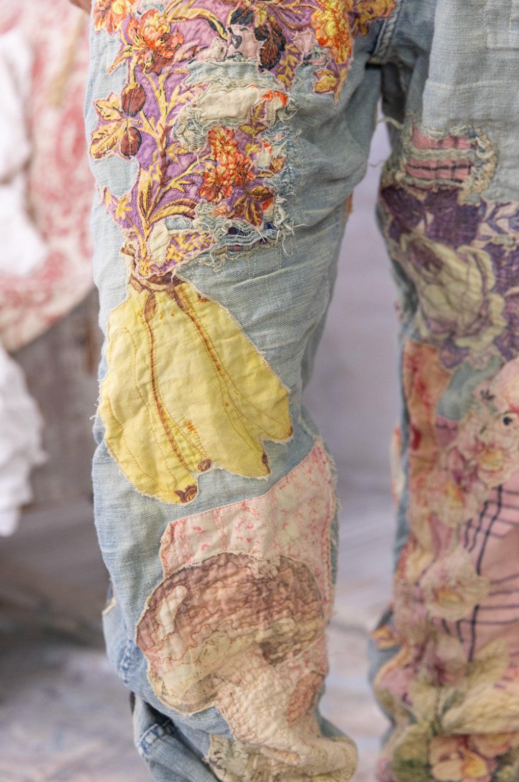 Linen Funk N' Junk Miner Pants - Washed Indigo