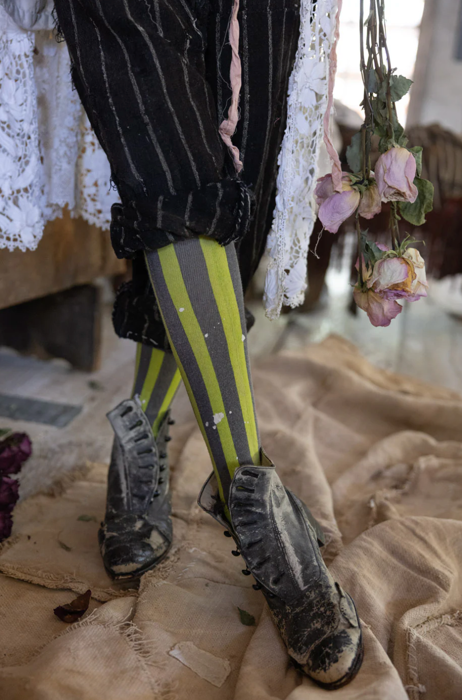 Art Class OTK Socks - Wicked