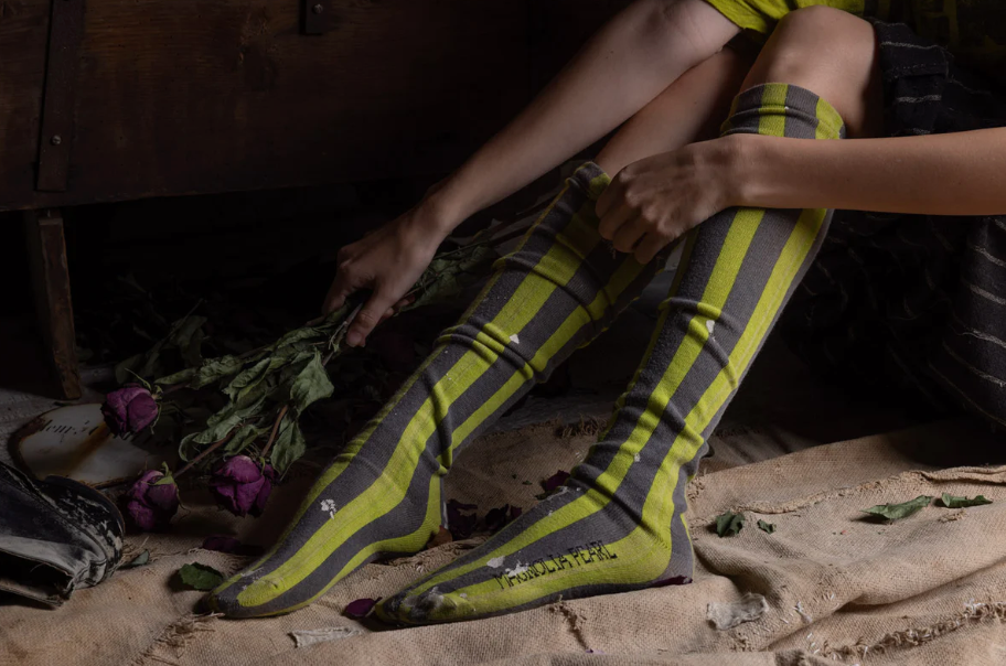 Art Class OTK Socks - Wicked