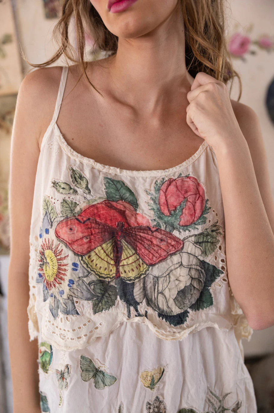 Flor De La Pasion Lula Dress - Moonlight