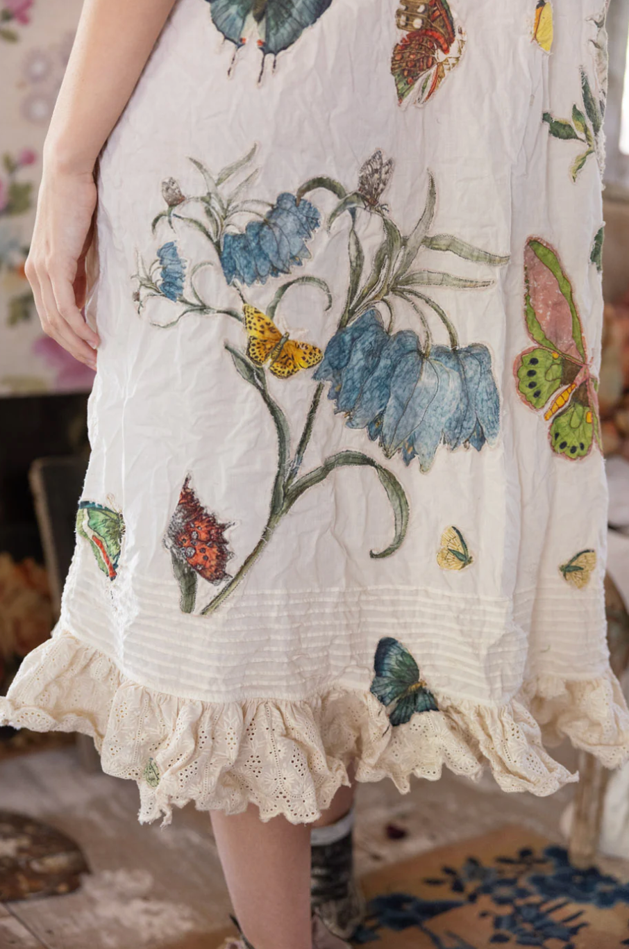 Flor De La Pasion Lula Dress - Moonlight