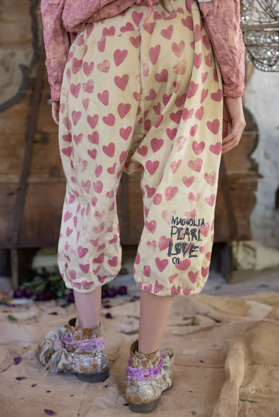 Printed Cali Sweat Shorts - Ever Hearts