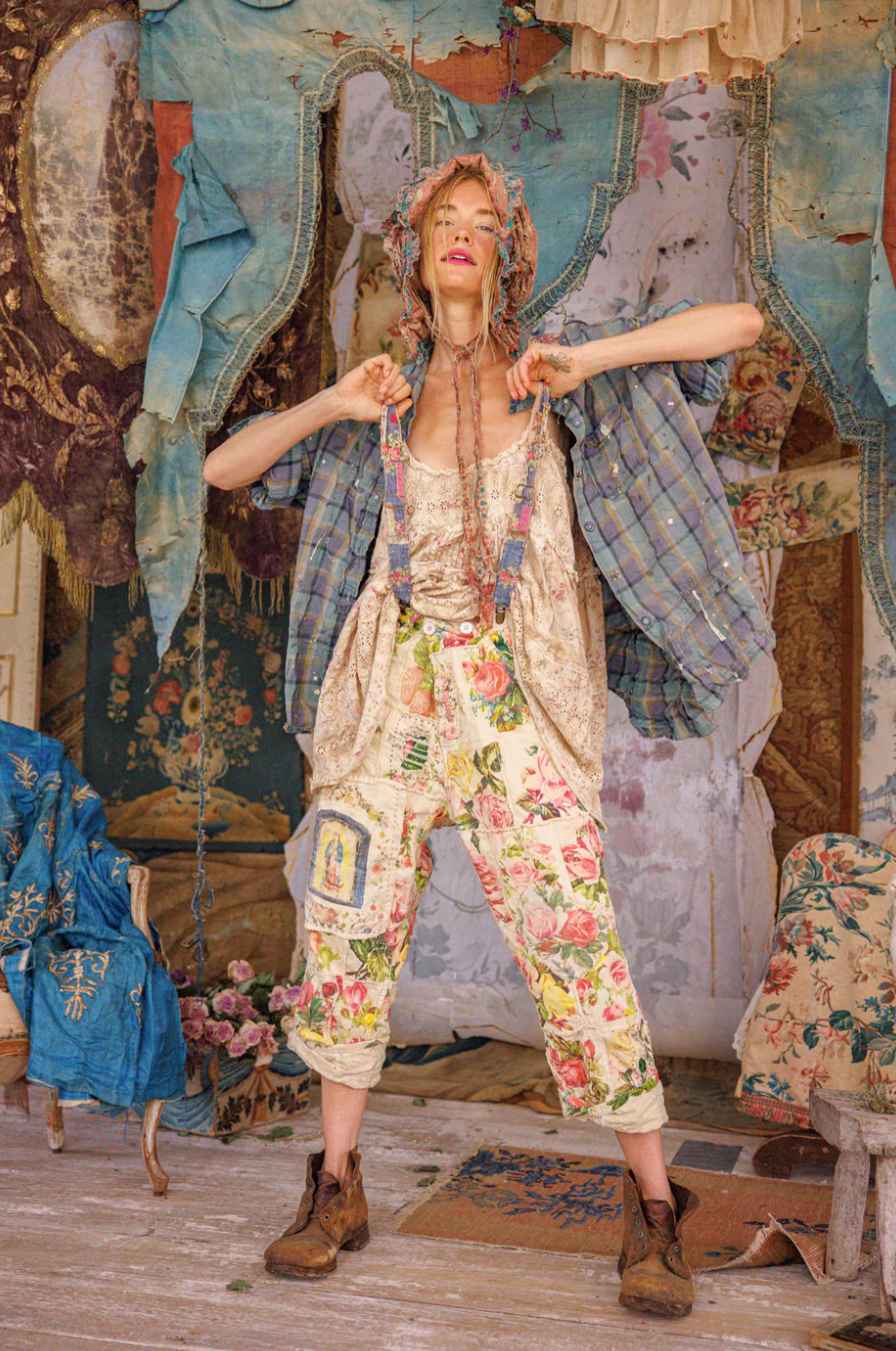 Patchwork Miner Trousers - Lady Madonna