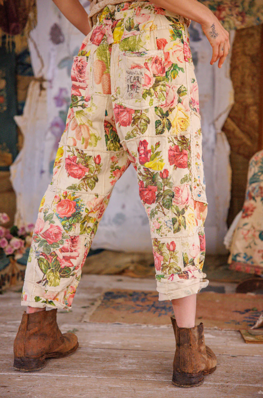Patchwork Miner Trousers - Lady Madonna