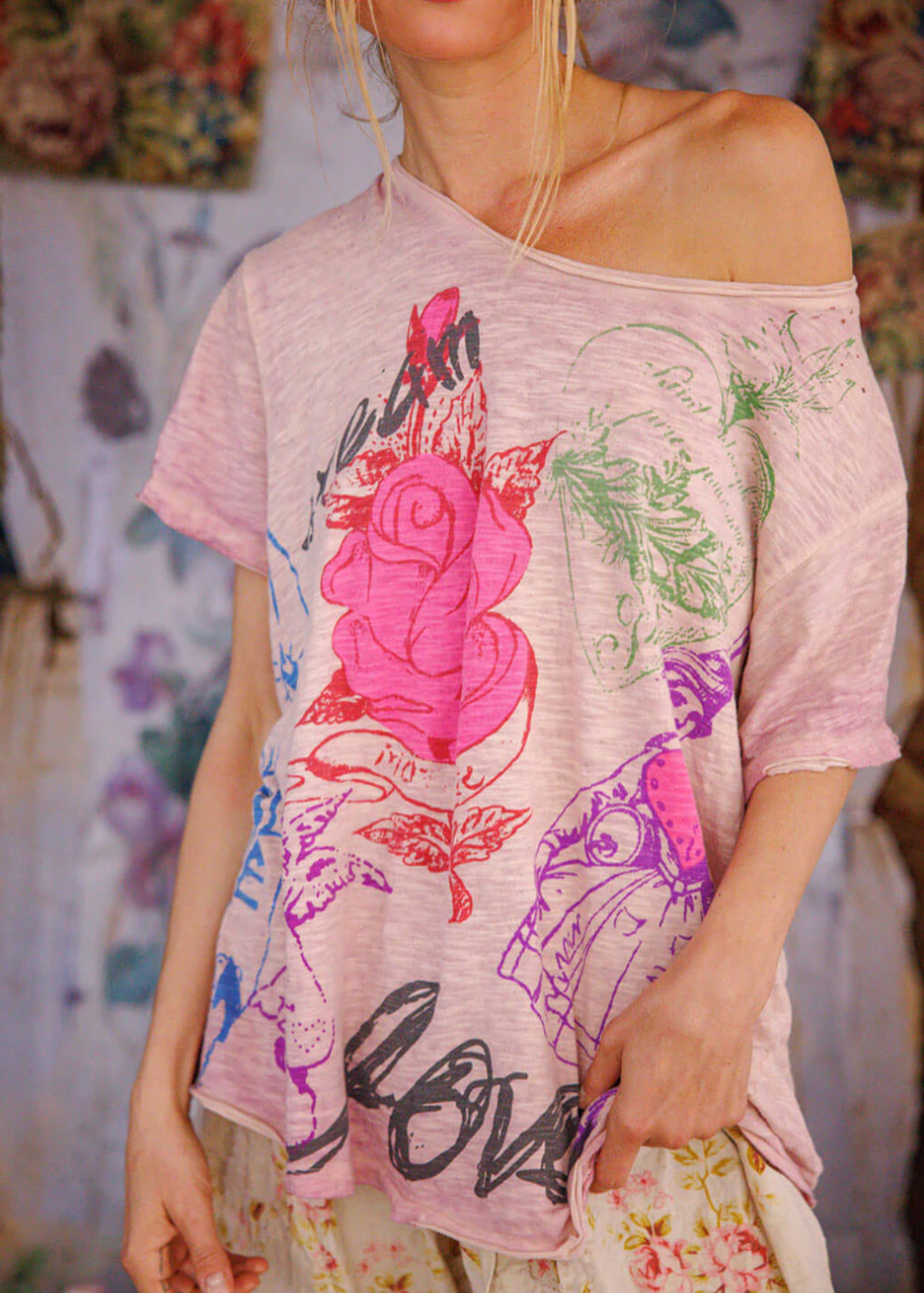 Graphics Tee - Purple Boba