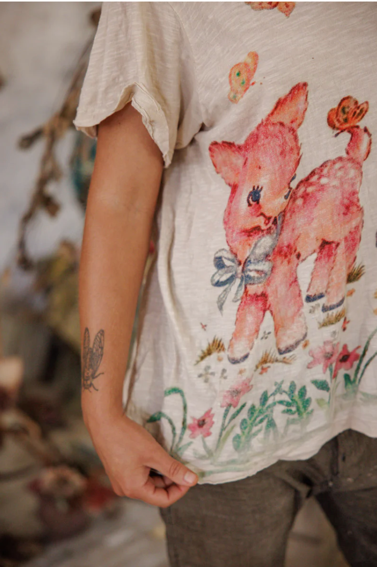 Frolic Tee - Moonlight