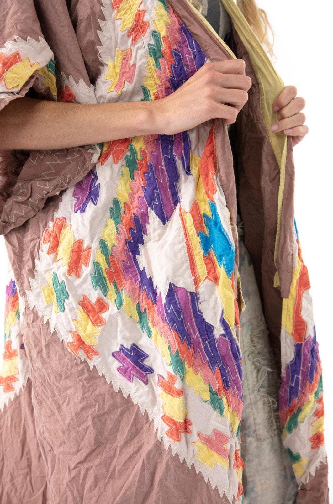 Quiltwork Sinchu Kimono