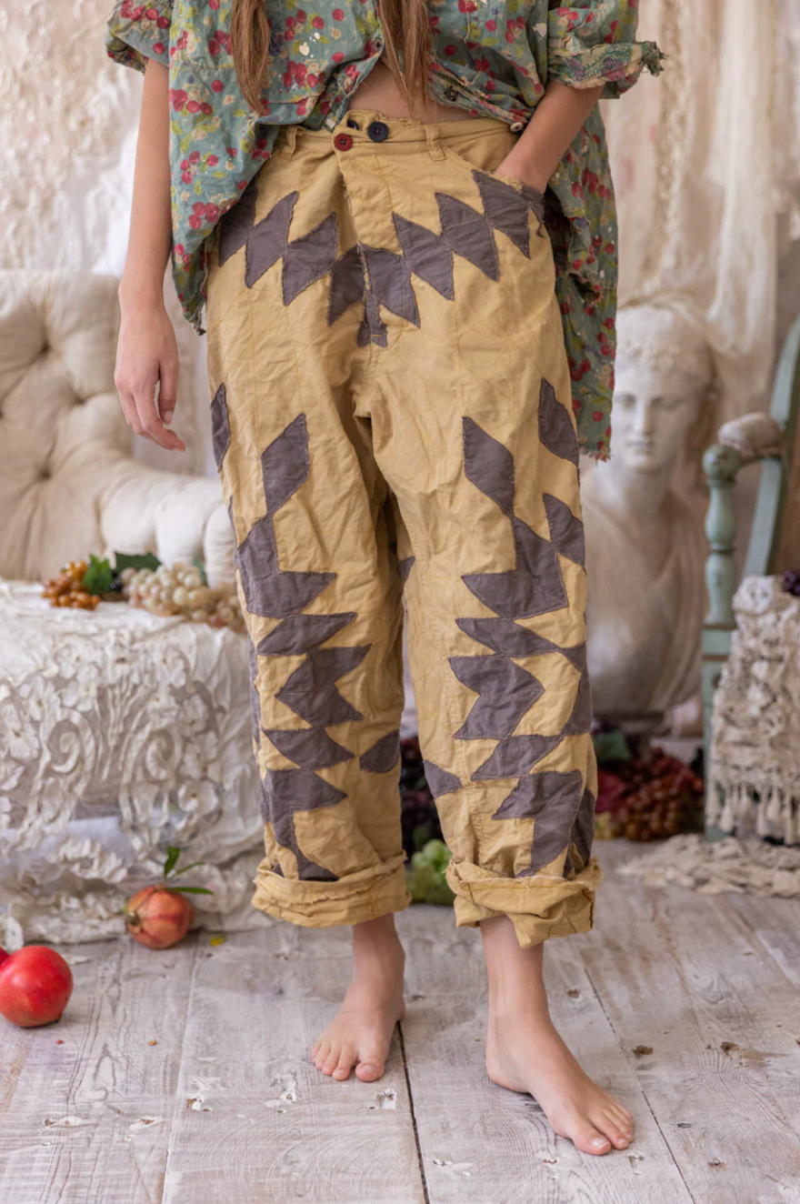 Quiltwork Miner Pants - Marigold