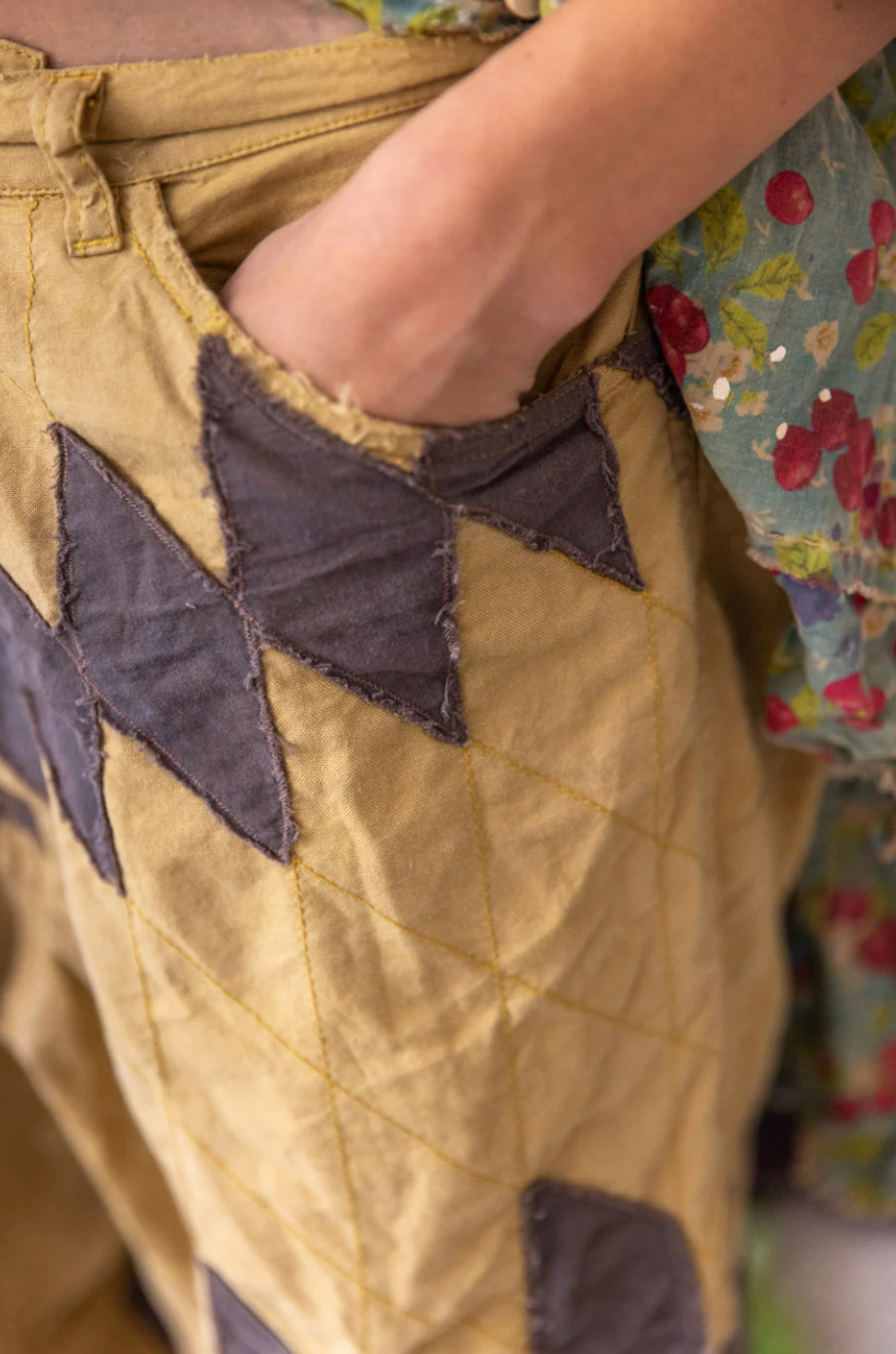 Quiltwork Miner Pants - Marigold