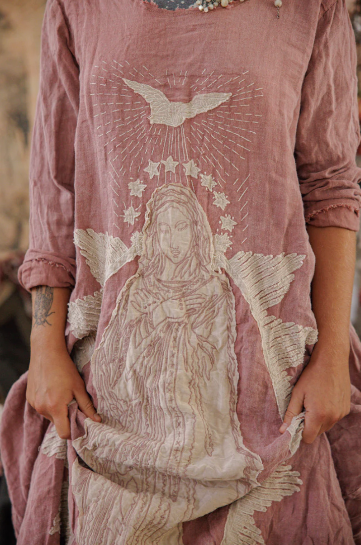 Linen Queen Of The Sea Dress - Bisou