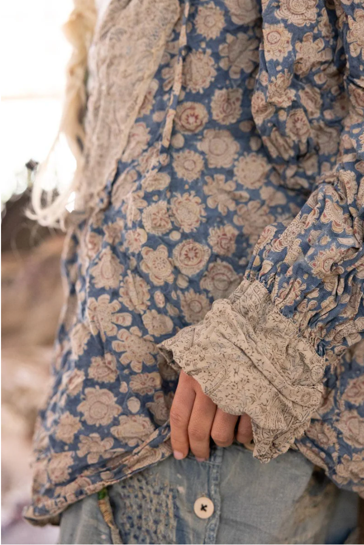 Block Print Tora Shirt - Rourke