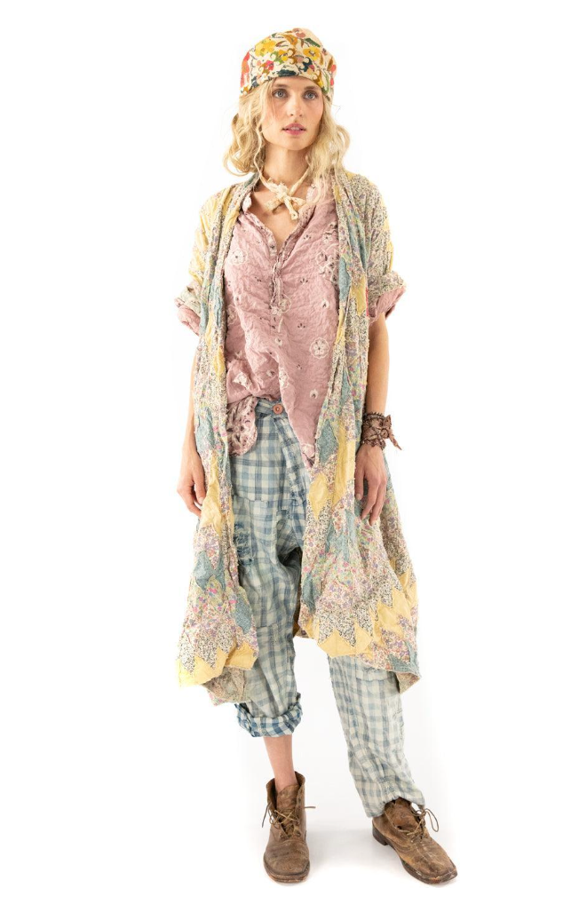 Patchwork Muse Kimono - Pisces