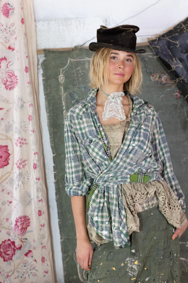 Plaid Kelly Western Shirt - Grandpa Joe
