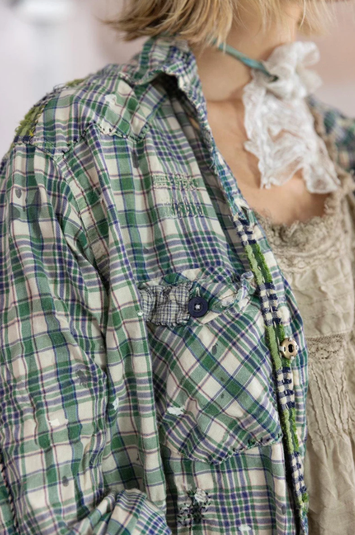 Plaid Kelly Western Shirt - Grandpa Joe