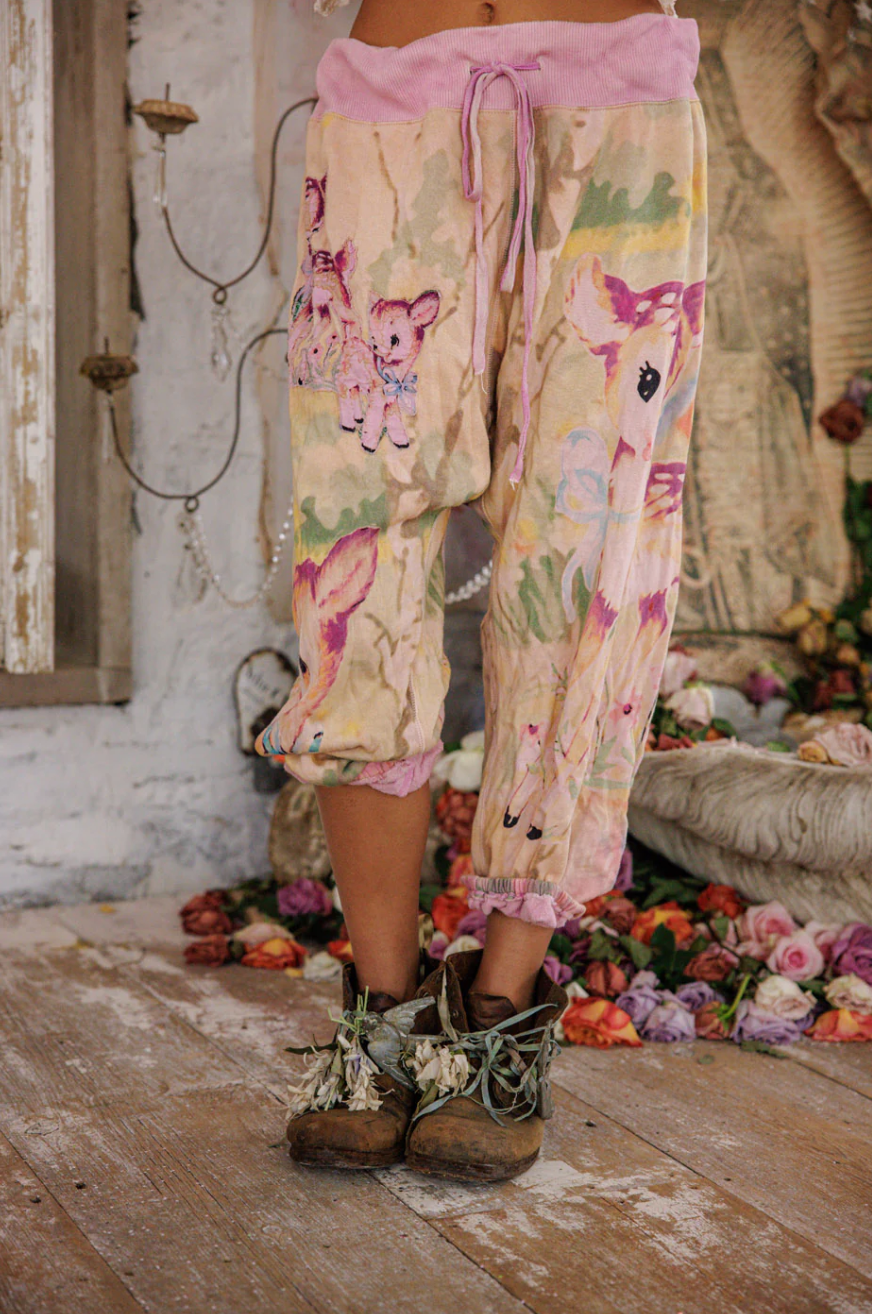 Dama Dama La Jolla Joggers - Lychee Blossom