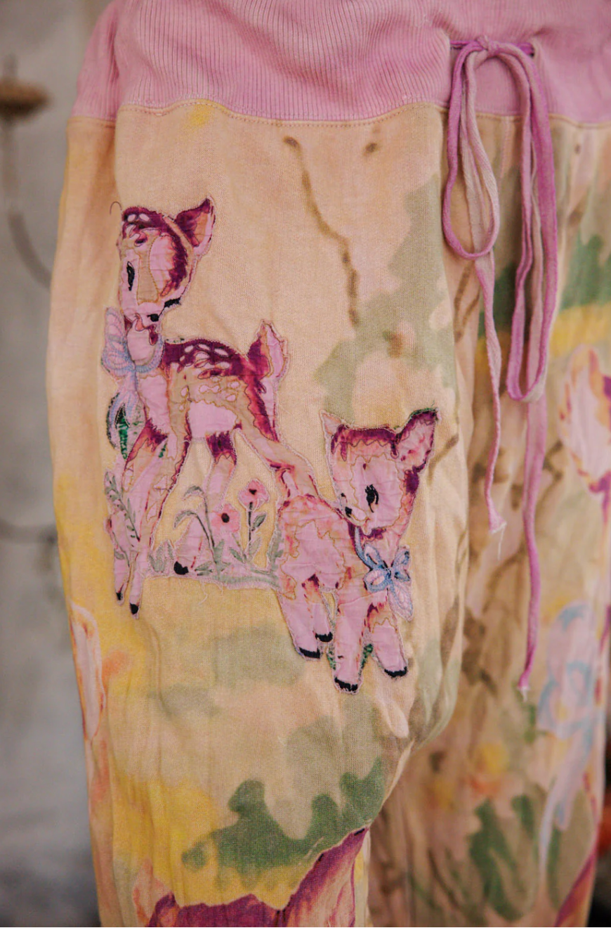 Dama Dama La Jolla Joggers - Lychee Blossom