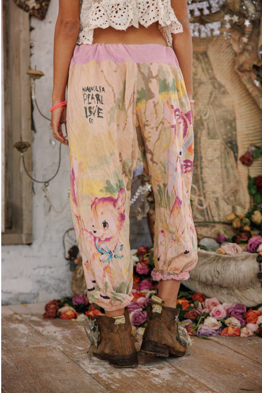 Dama Dama La Jolla Joggers - Lychee Blossom