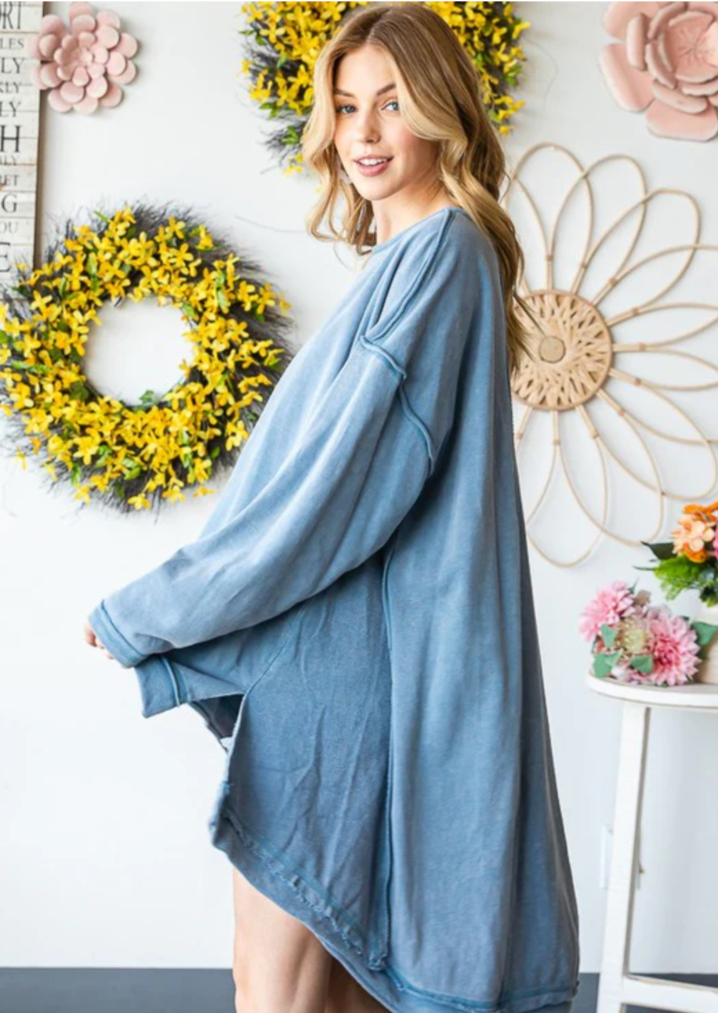 Oversized Hi Lo Pullover