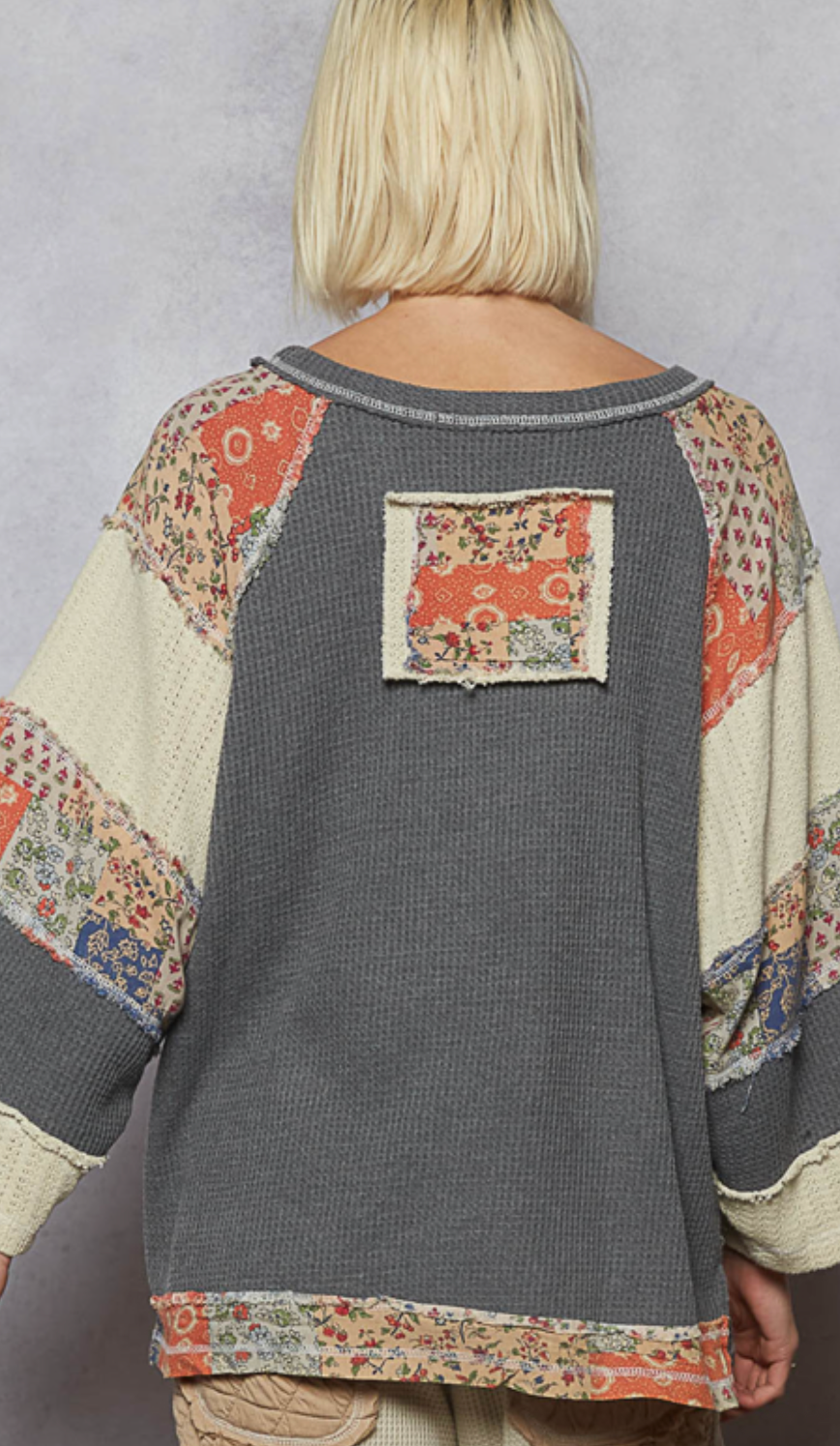 Peace Patch Longsleeve Top
