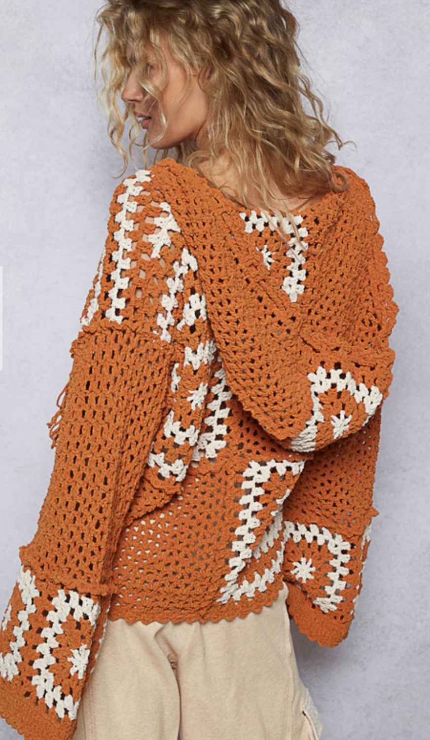 Rusty Chenille Sweater