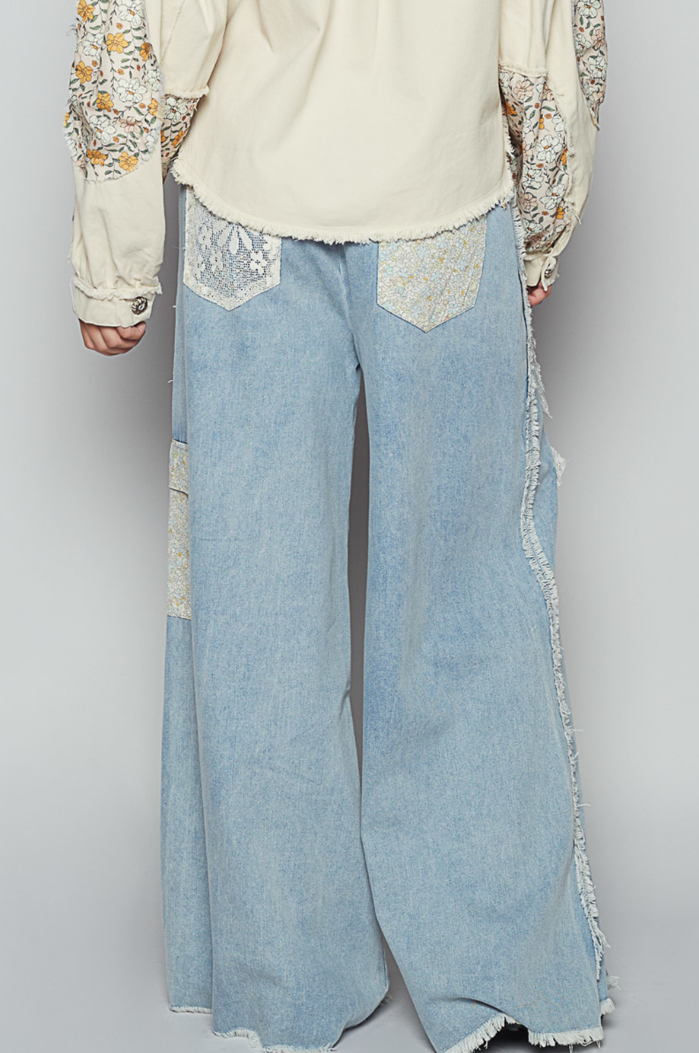 Wide Leg Star Pants