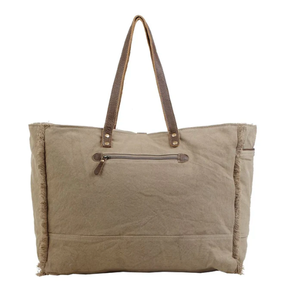 Vibrant Boho Weekender Bag