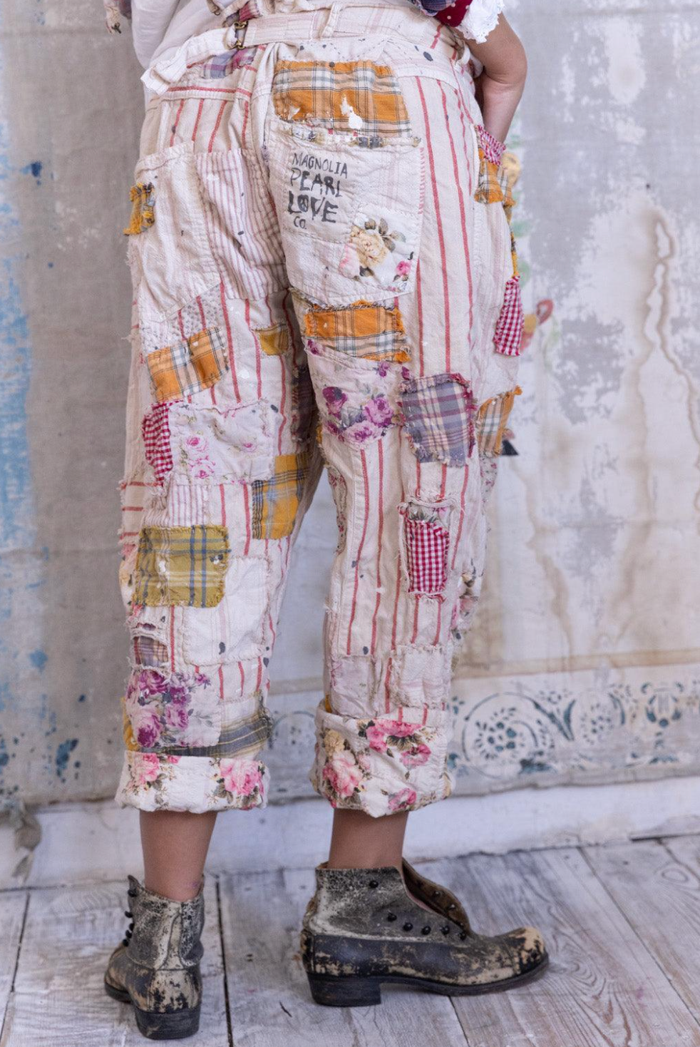 Patchwork Miner Pants - Encore