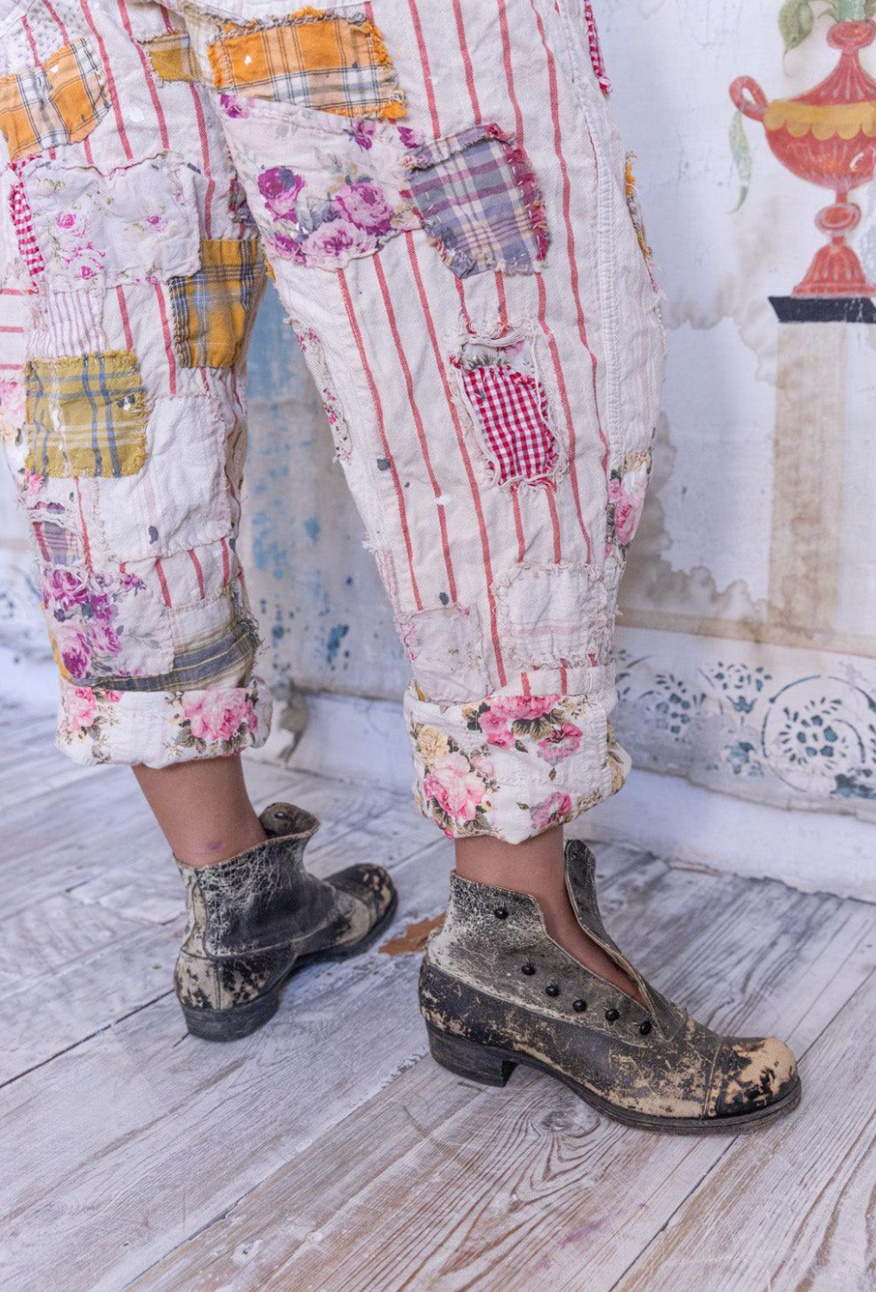 Patchwork Miner Pants - Encore