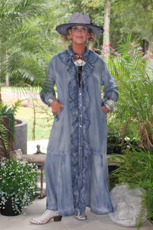 A Ruffle In Time Dress