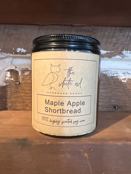 Maple Apple Shortbread Candle