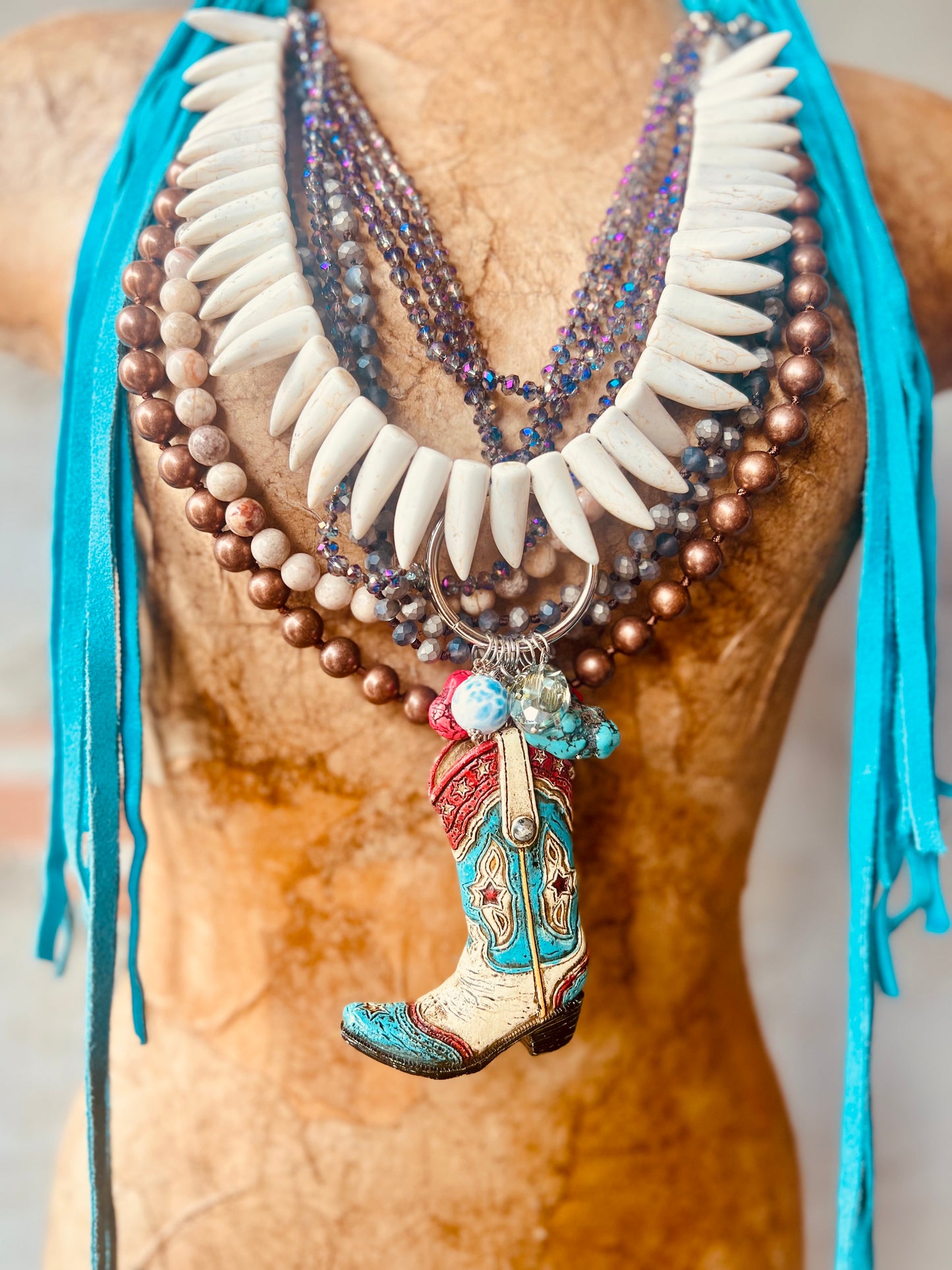 Can’t Tame My Western Necklace